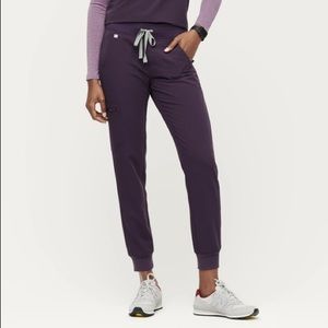 Purple shadow figs Zamora pants nwt